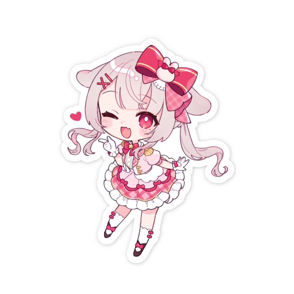 雛梨うさぎ 生誕ステッカーB 2025