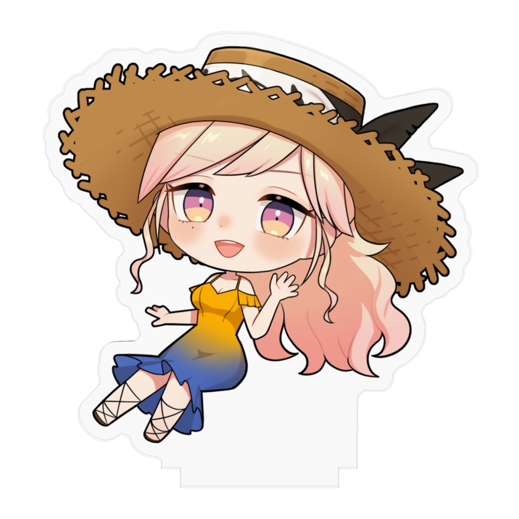 一緒にごはんアクリルスタンド 夏のおねえさんばーじょん