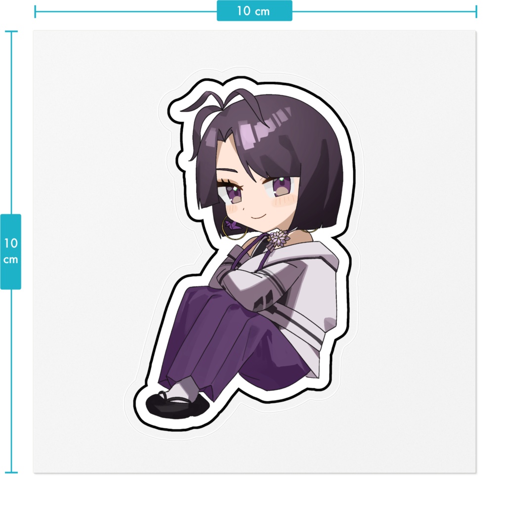 【1周年記念グッズ】ステッカー 2種