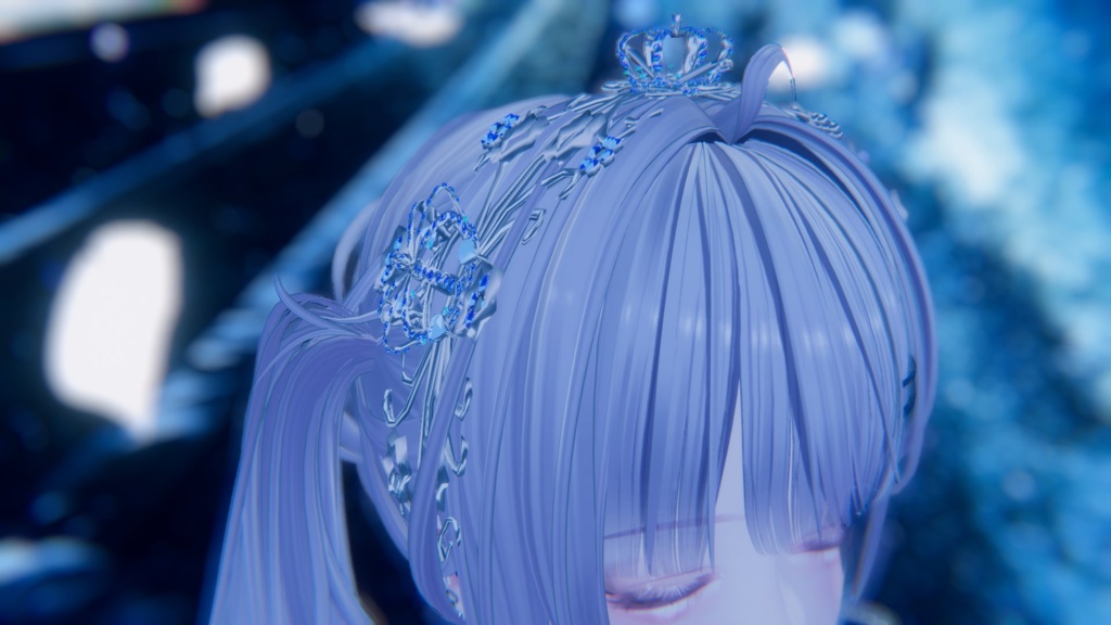 【VRC想定/12アバター対応】CrownBracelet