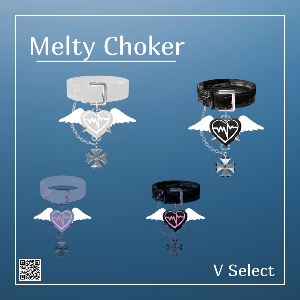 【VRC想定/22アバター対応】Melty Choker
