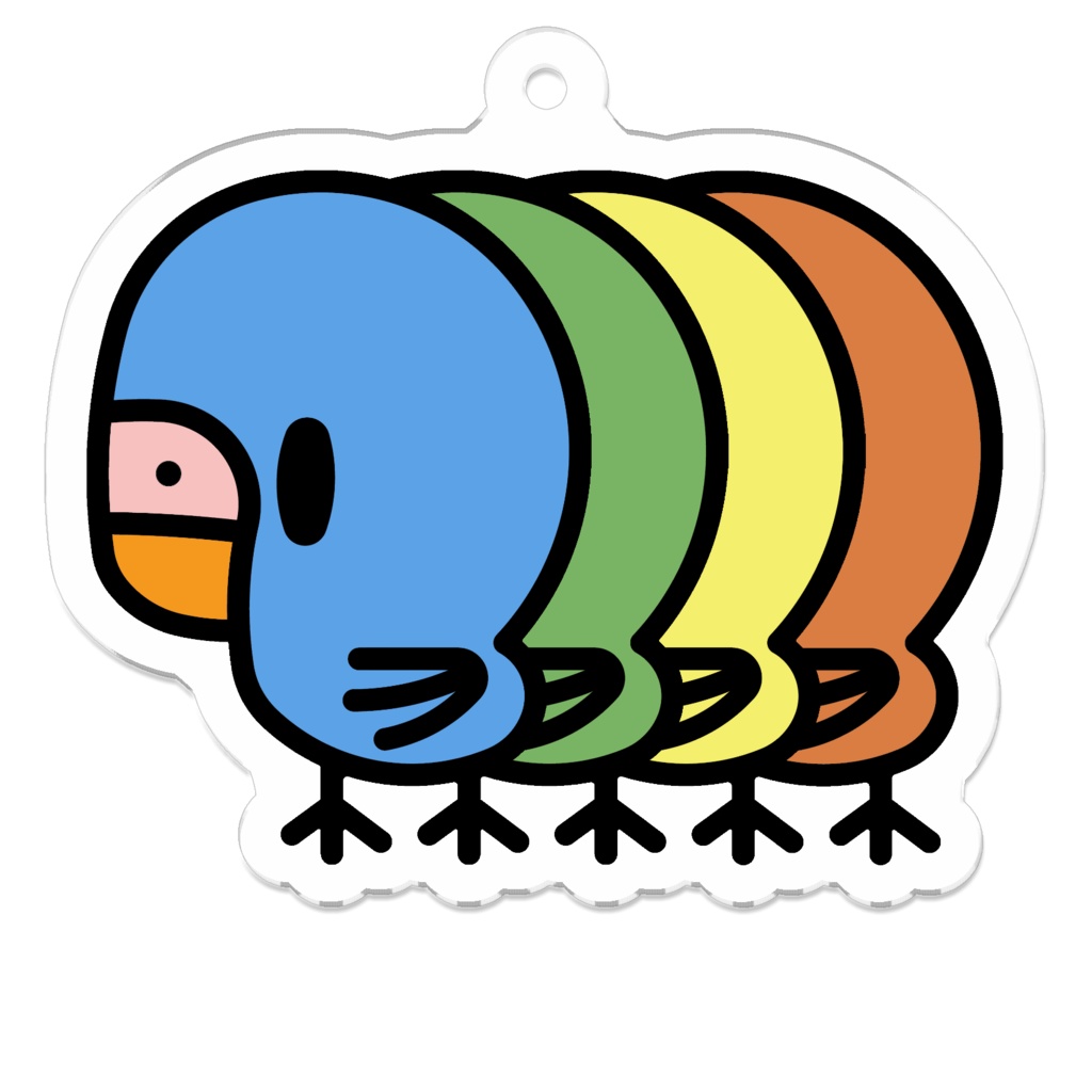 インコキーホルダー