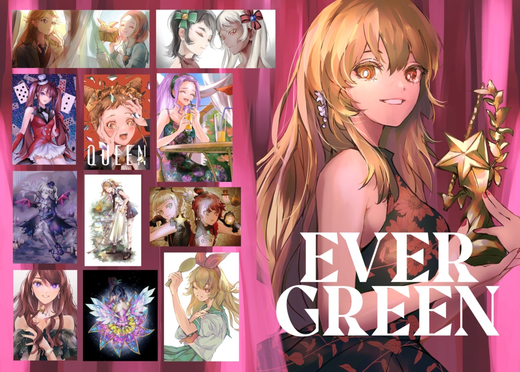 アイカツ！イラスト集vol.2「EVERGREEN」 - 府本堂 - BOOTH