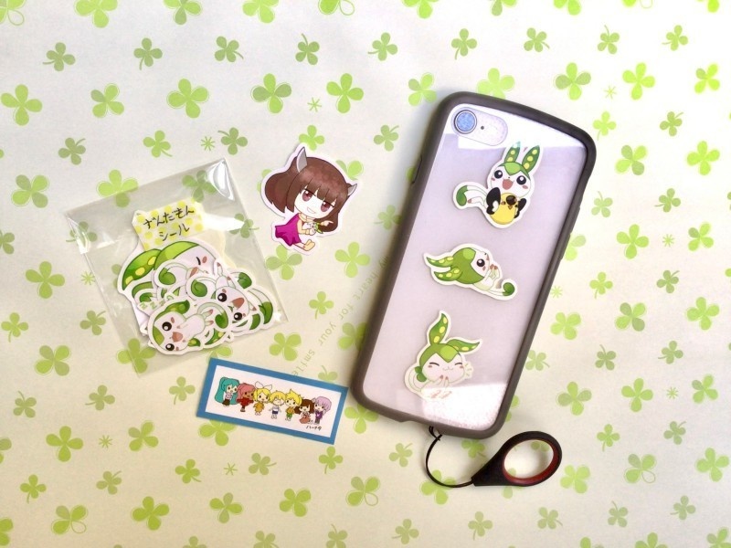 ずんだもん(妖精)フレークシールパック