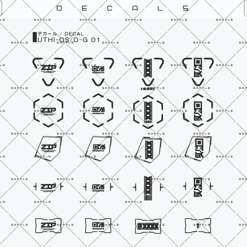 TYPE-UTHI/TYPO & DESIGN DECAL 01