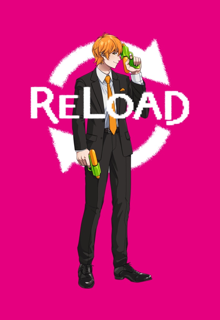 esora uma 1st single「RELOAD」ポストDLカード
