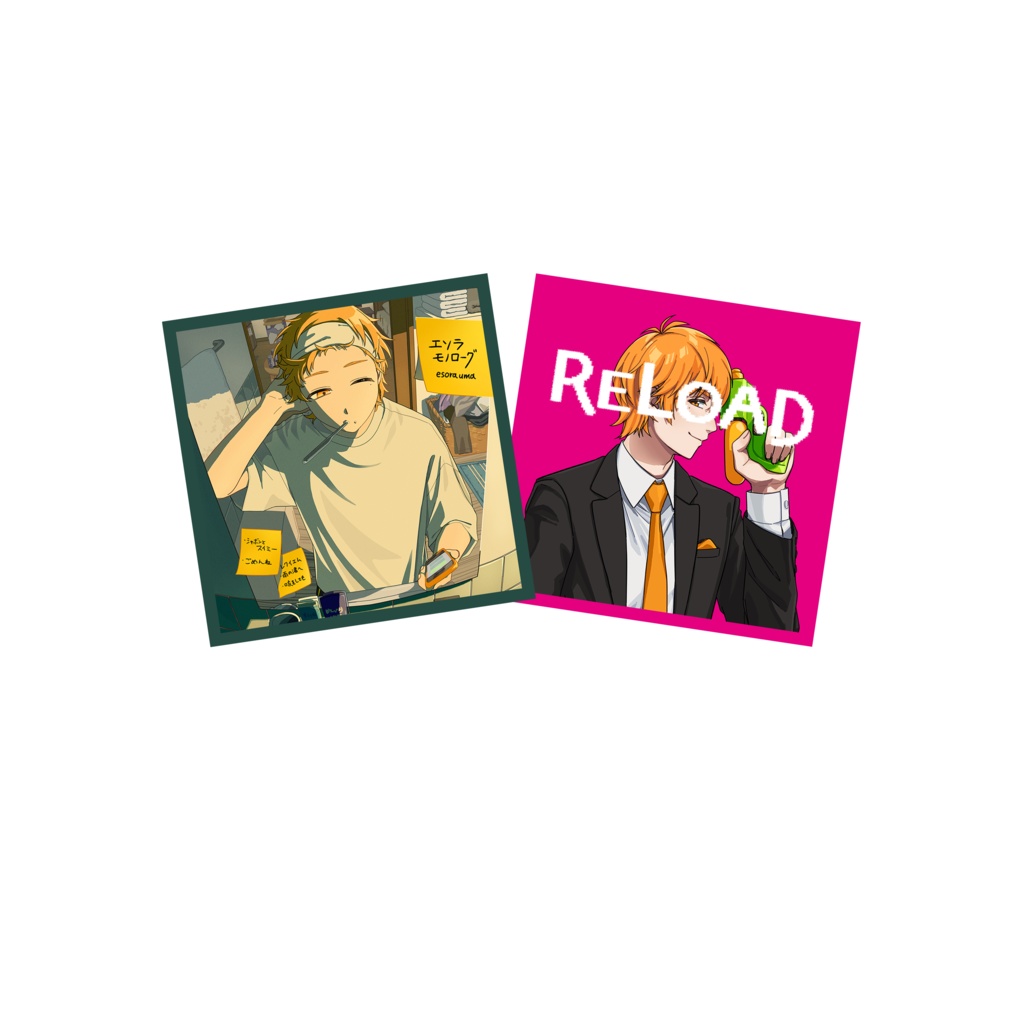 1st EP&single 60mmジャケットステッカーセット 