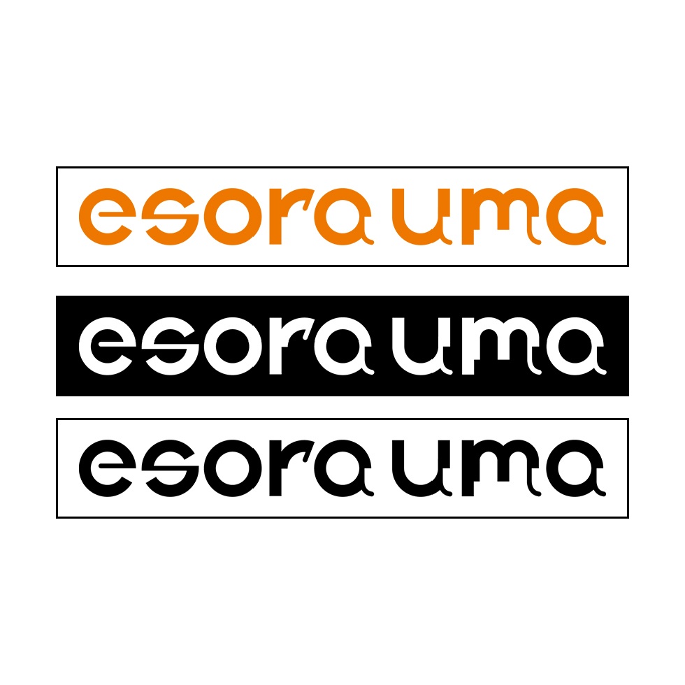esora uma ロゴステッカーセット