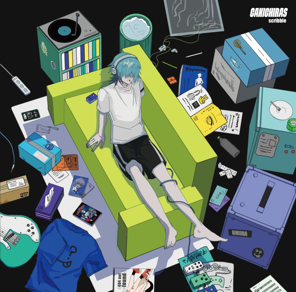 cakichiras 1st ep『scribble』