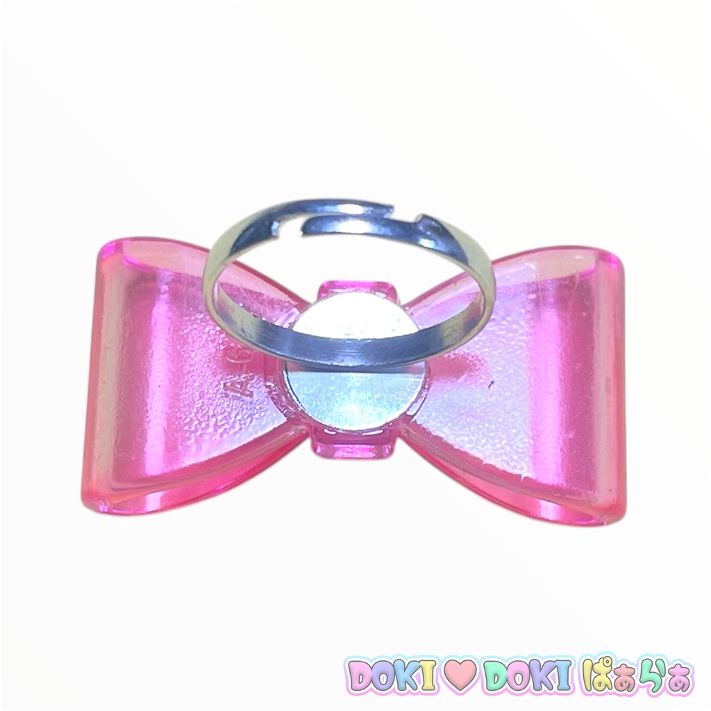 【5色展開】クリアリボンリング🎀