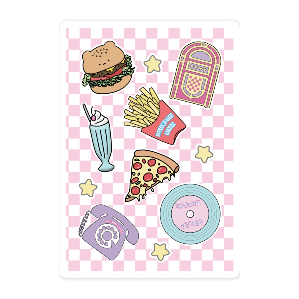 DOKI♡DOKI DINER PINK