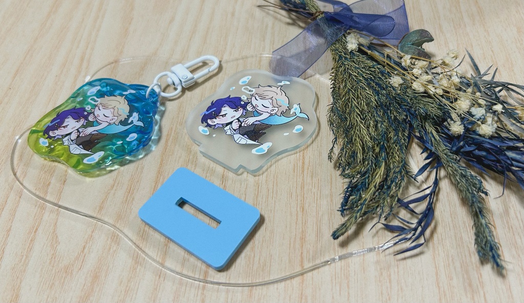 レイチュリ 人魚 アクキー・アクスタ