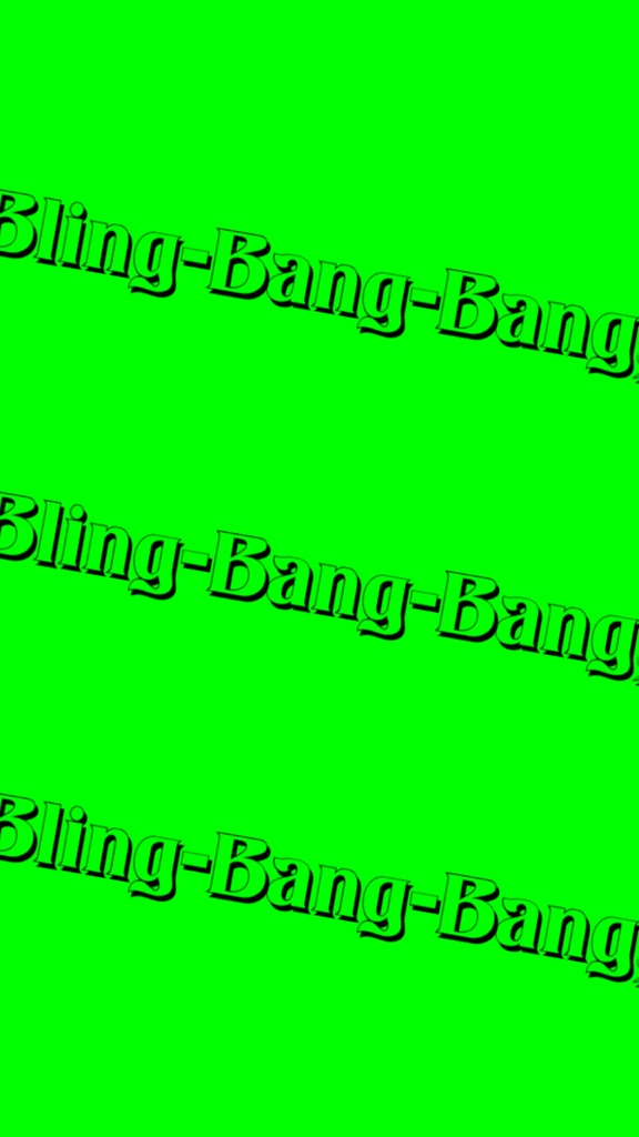 【歌詞素材】Bling-Bang-Bang-Born/サビ_無料版あり
