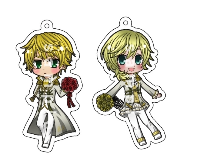 千銃士 ハートフレークアクリルキーホルダ