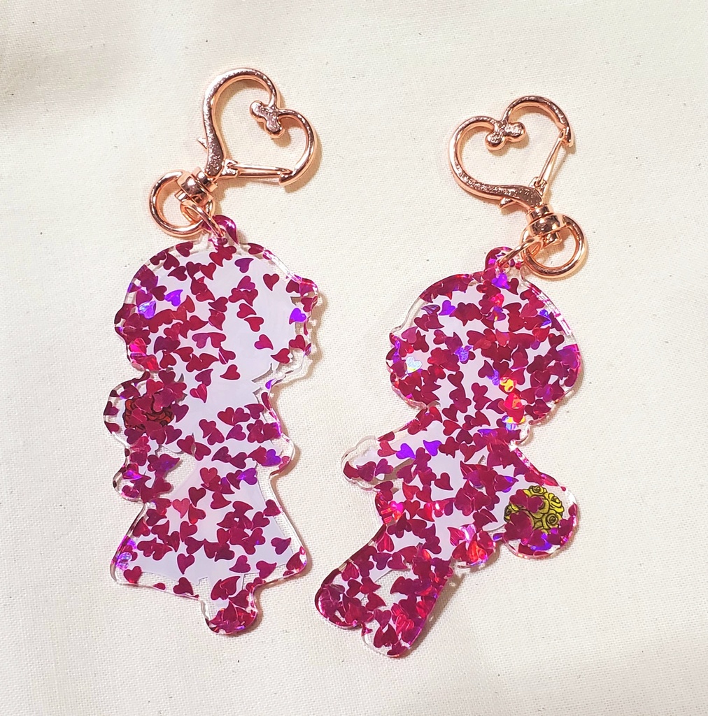 千銃士 ハートフレークアクリルキーホルダ