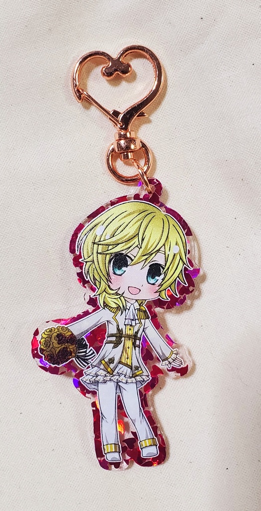 千銃士 ハートフレークアクリルキーホルダ