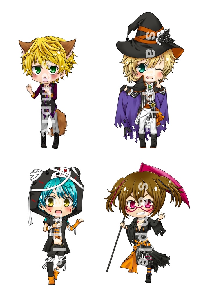 千銃士 アクリルスタンド ハロウィンver