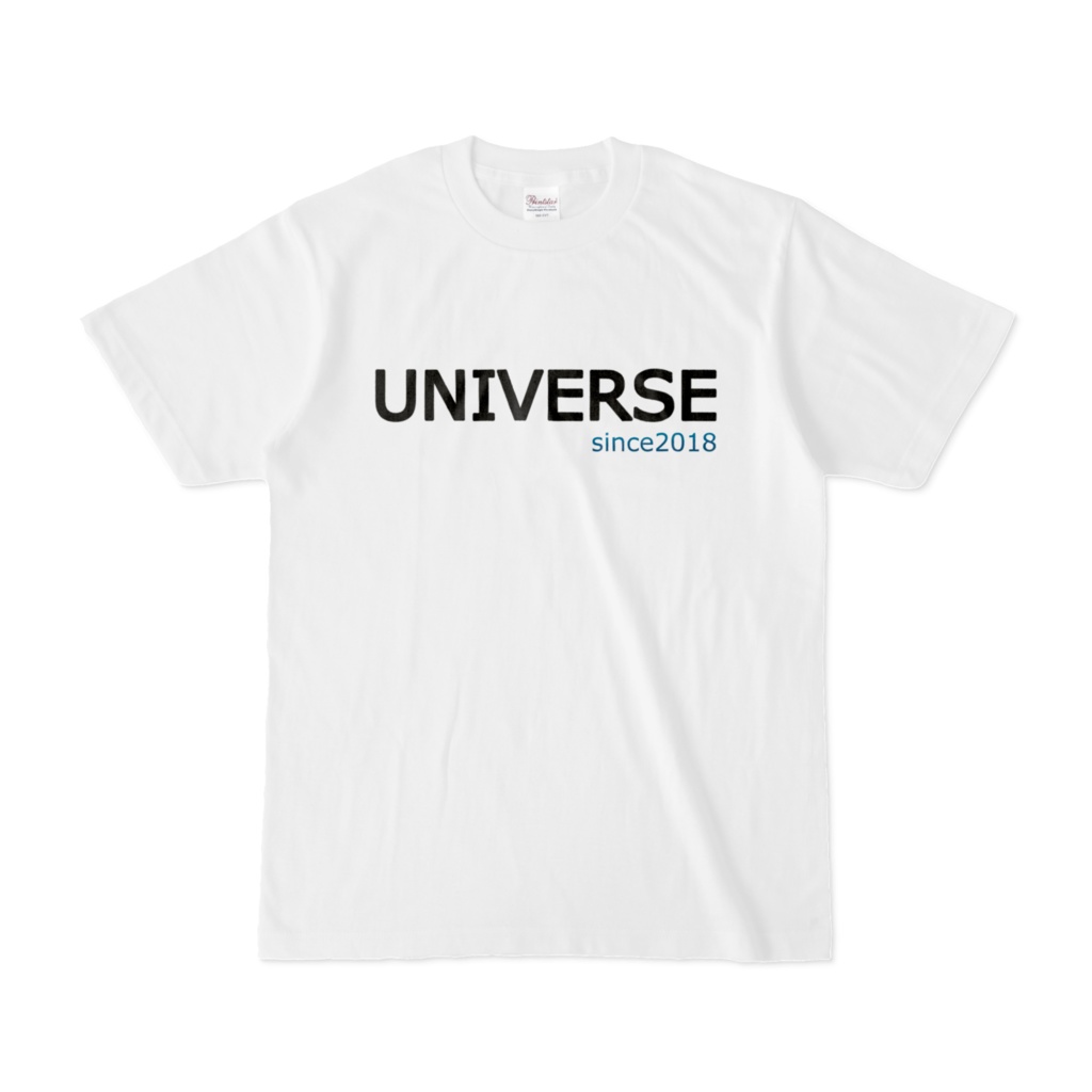 universe Tシャツ No.1『since2018』