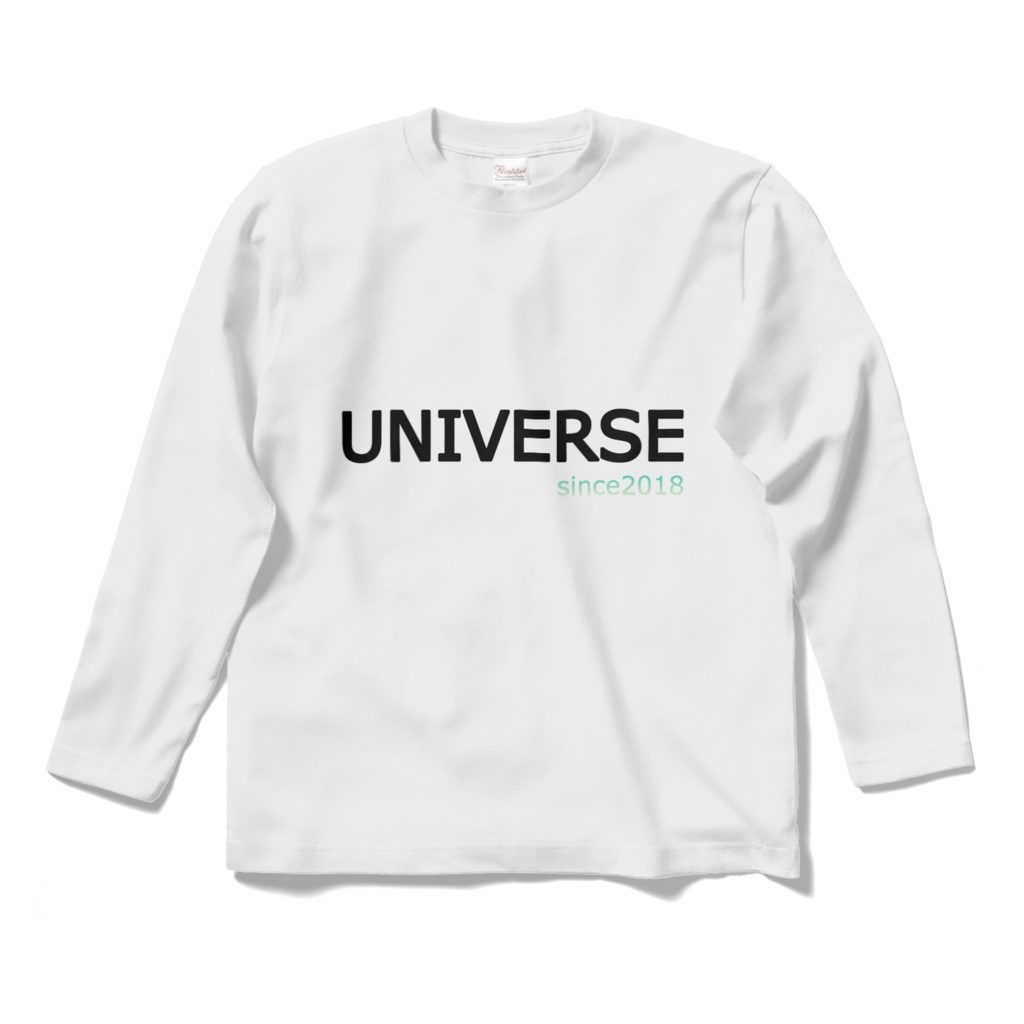 universe ロングスリーブTシャツ No.1『since2018』