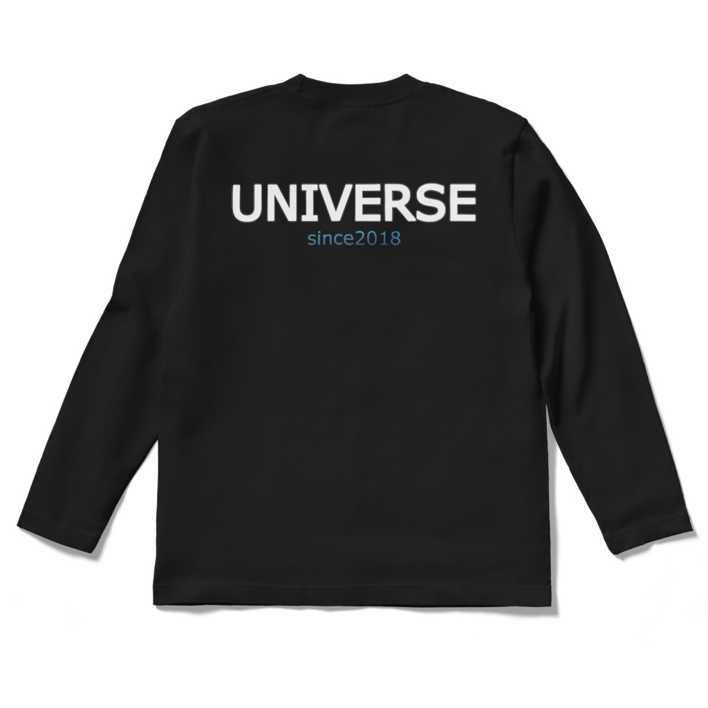 universe ロングスリーブTシャツ No.3『チームロゴ』