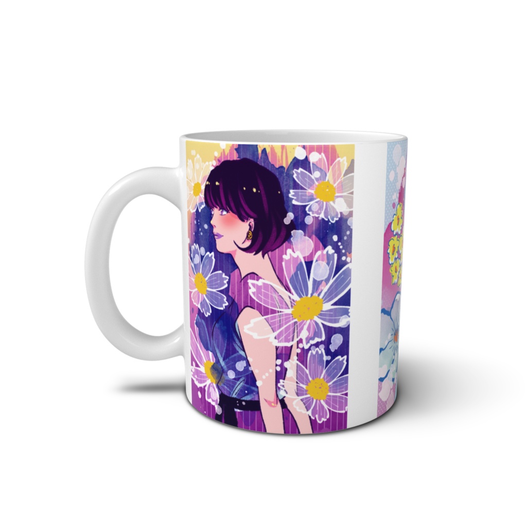 ポップイラストマグカップ