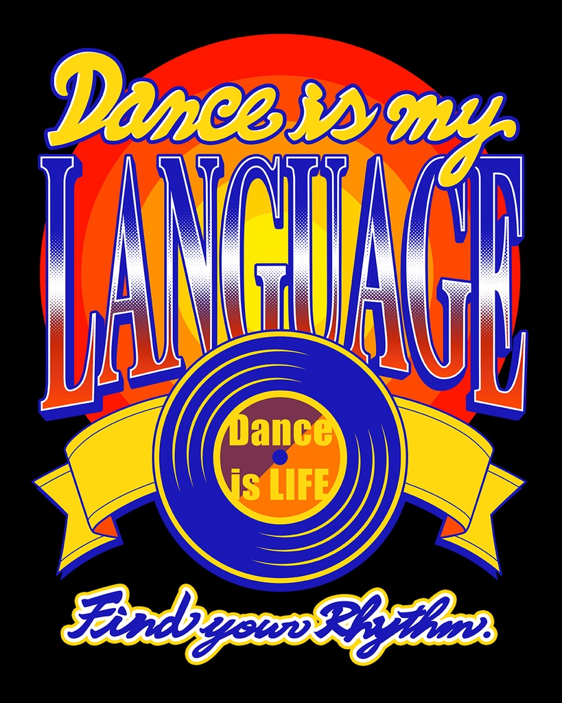 Dance is my language(ブラックバージョン)