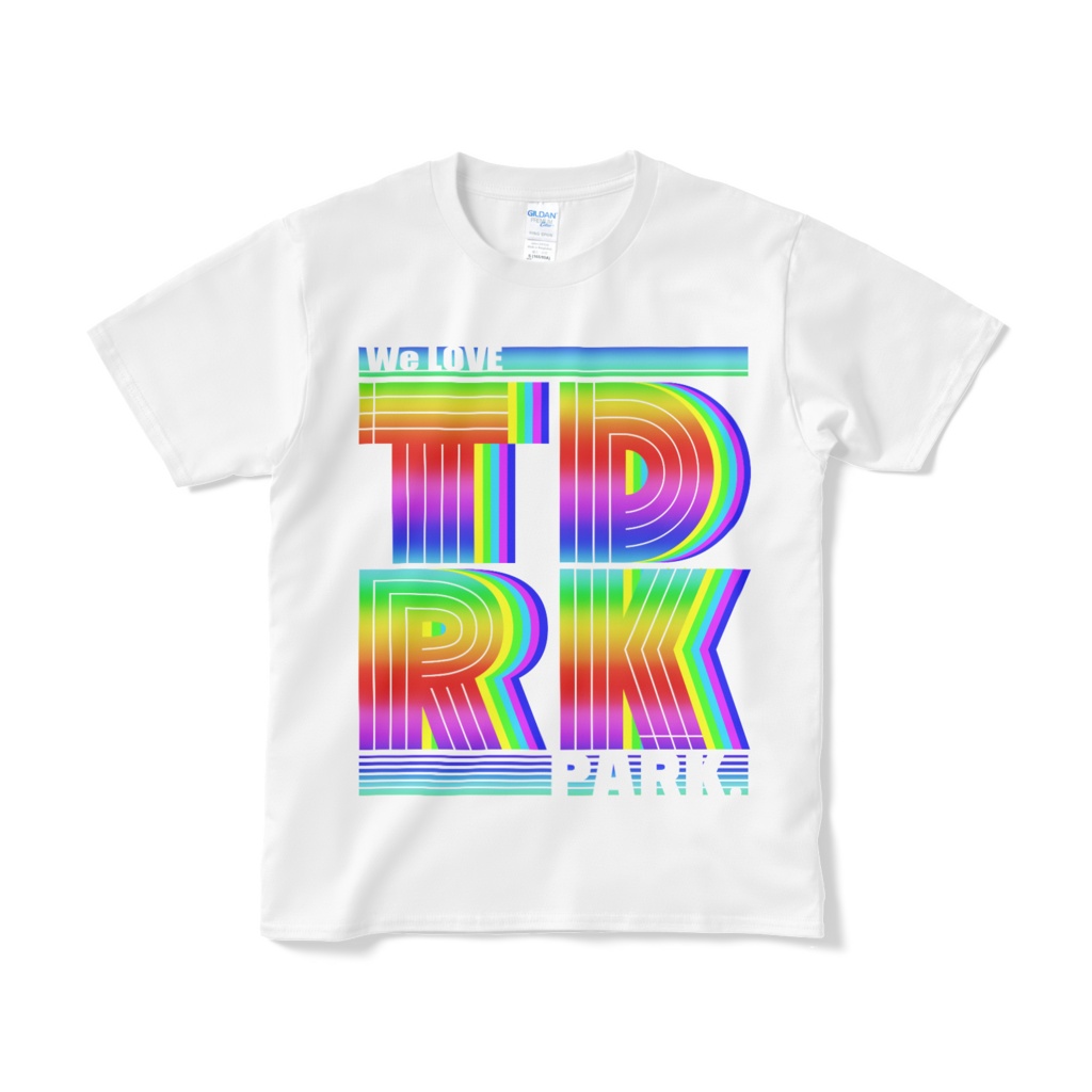 We LOVE TDRK PARK. Tシャツ
