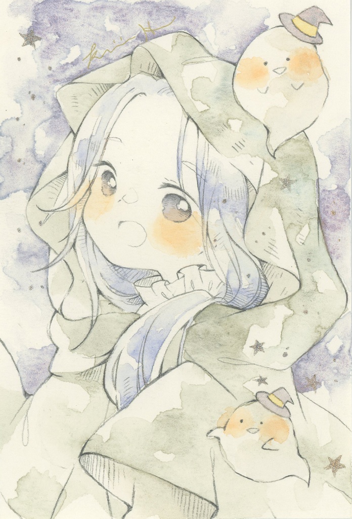 【10月】ドローイングイラスト⓽~⑪