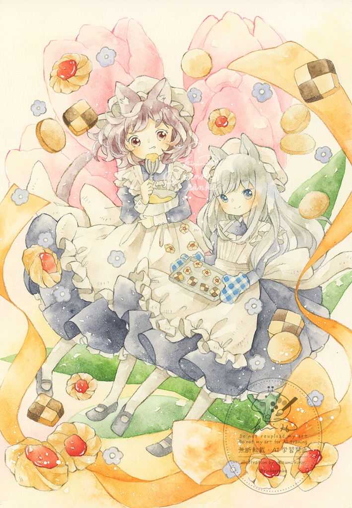 A4額装原画【心を込めてお作りします】