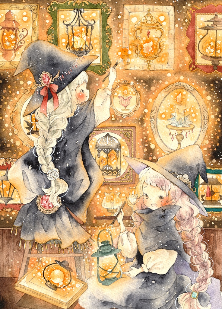 【ポストカード】灯の魔法