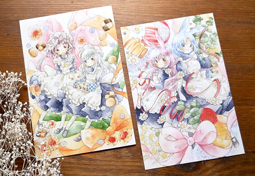 ポストカード　【心を込めてお作りします】【心を込めてお包みします】