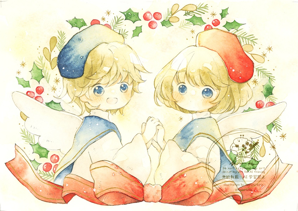 【A5サイズ原画】ささやかな祝福