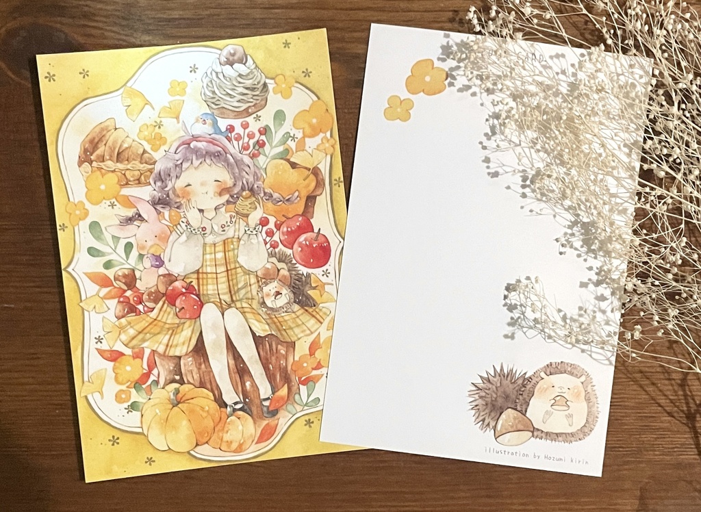 ポストカード【おいしいがいっぱい】