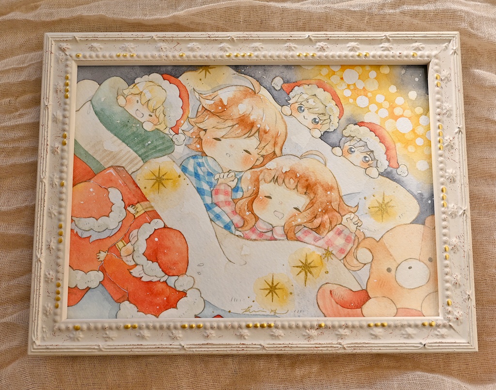 【キャビネサイズ原画】わくわくを届けに