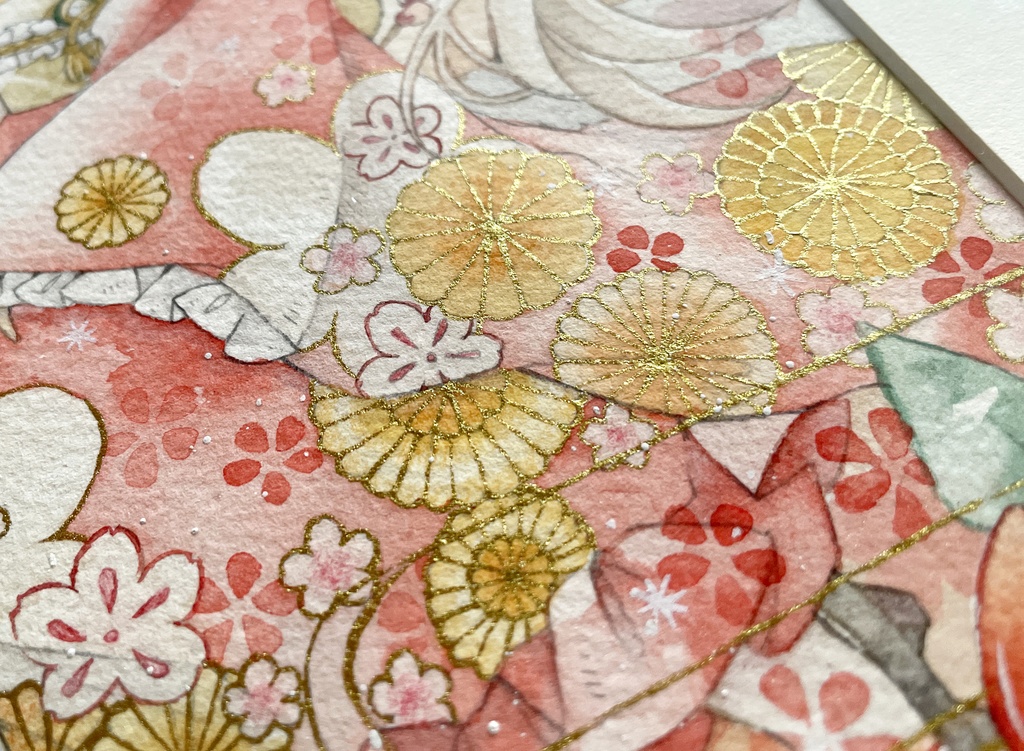 【A4額装原画】