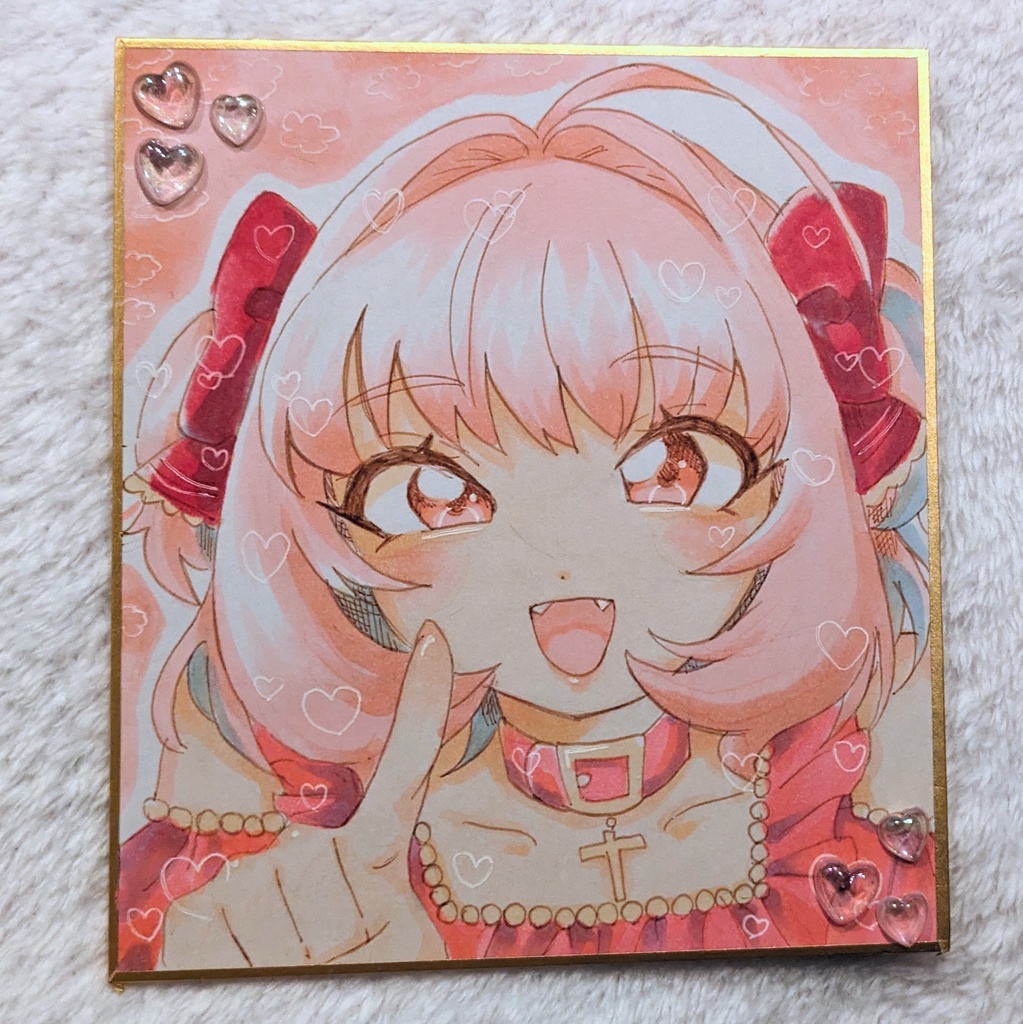 夢見りあむミニ色紙