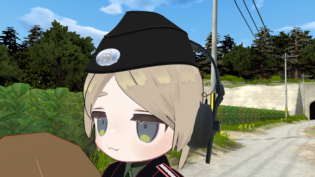 戦車兵略帽セット/Tank Crew Field Cap Set/戰車兵野戰帽組合/전차병 야전모 세트