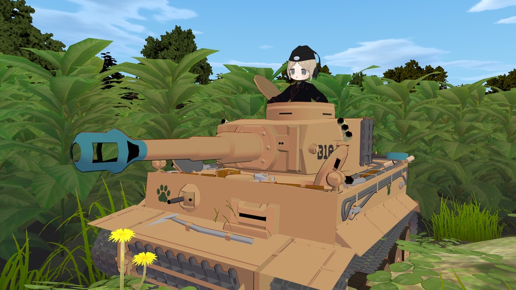 戦車兵略帽セット/Tank Crew Field Cap Set/戰車兵野戰帽組合/전차병 야전모 세트