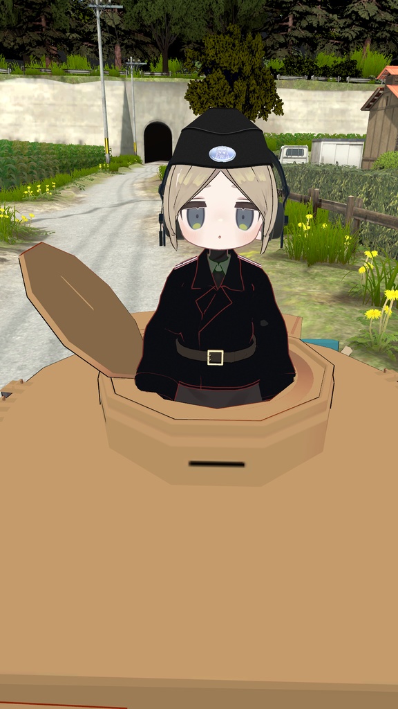 戦車兵略帽セット/Tank Crew Field Cap Set/戰車兵野戰帽組合/전차병 야전모 세트