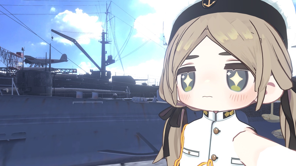 「陸か」ベレー帽セットor海軍帽セット「海か」