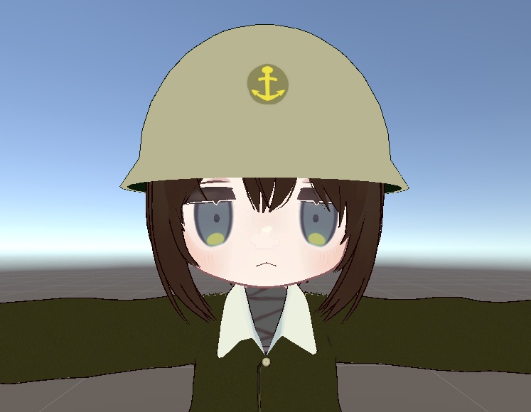 マメ海軍鉄帽