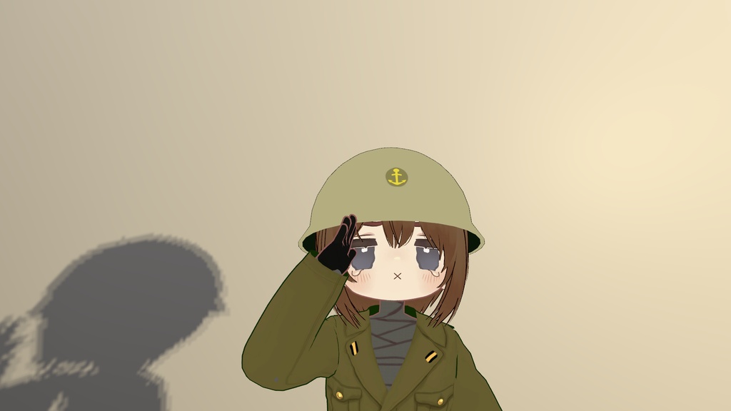 マメ海軍鉄帽