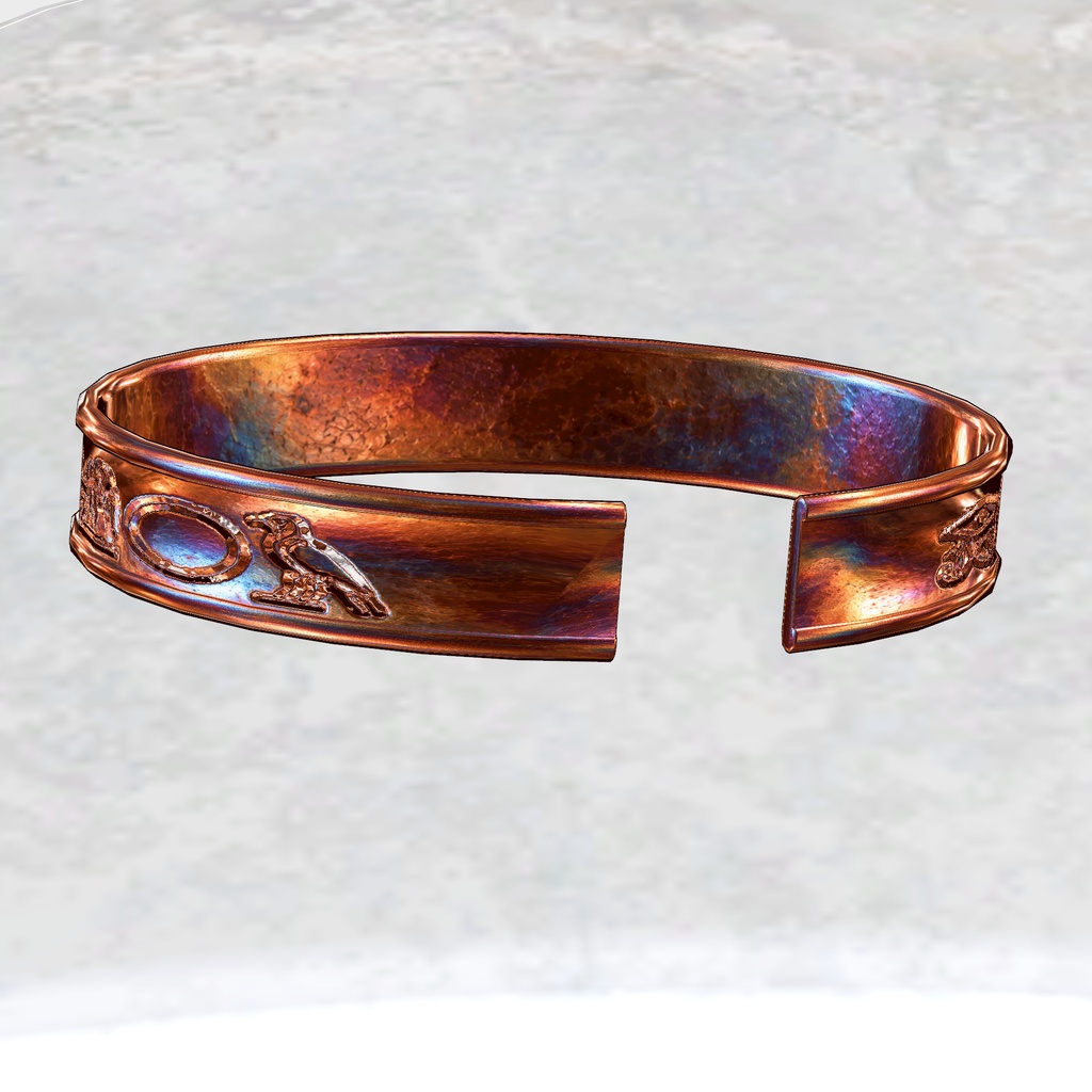Hieroglyphic Wayfarer Bangle