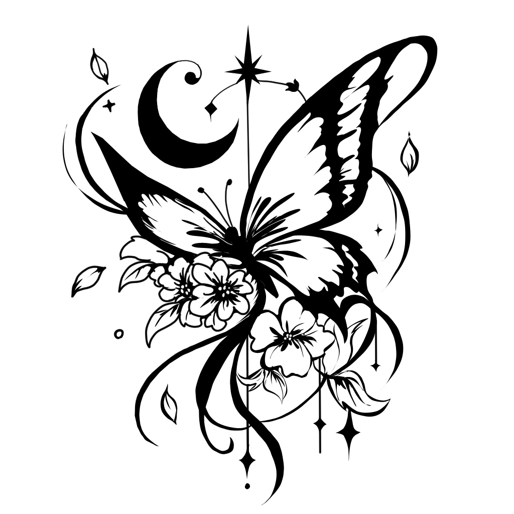 hekina Butterfly Tattoo