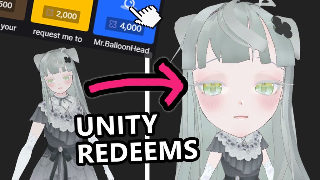 Twitch Redeem Unity Package for Vtubers