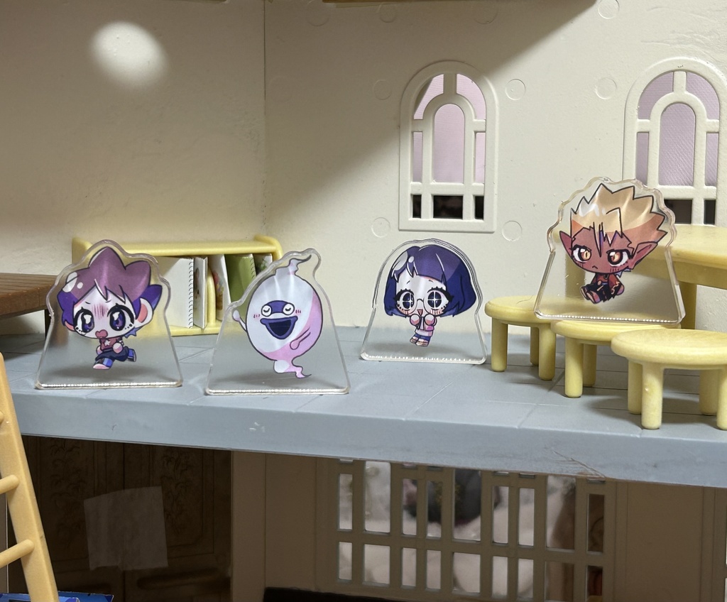 【二次創作グッズ】ちみっこあくりるぶろっく!