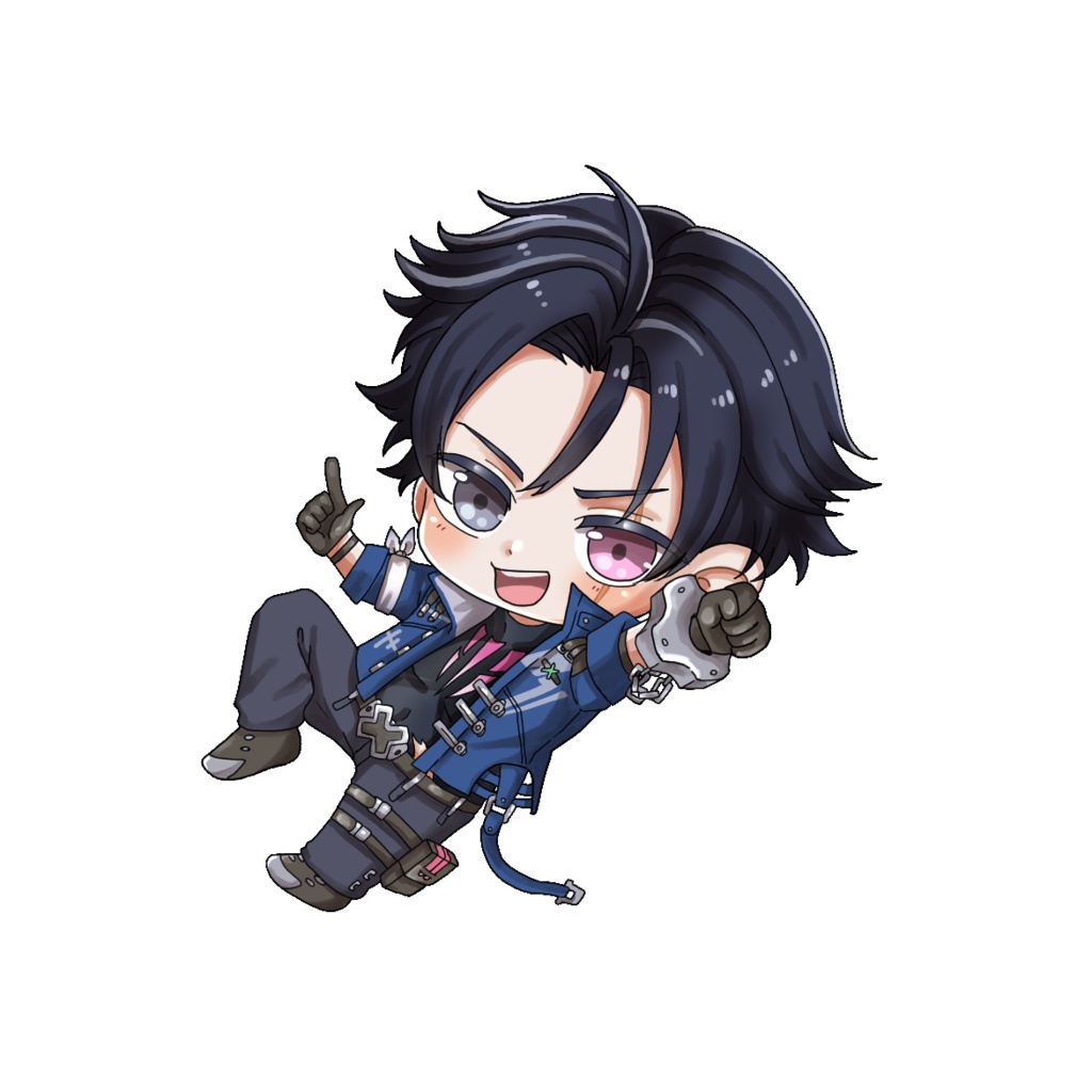 アクリルキーホルダー　カオス