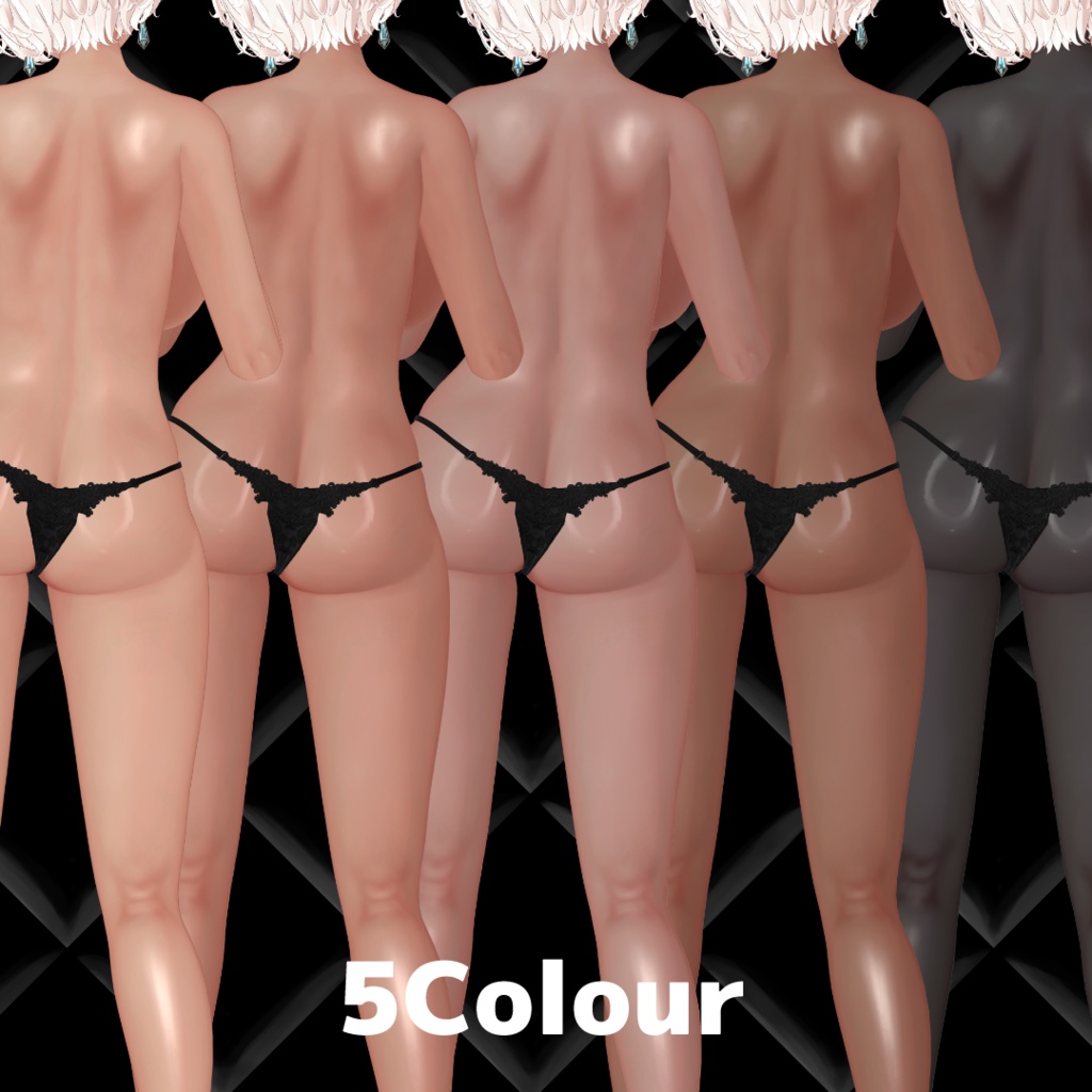 【liltoon】ルミナえち肌褐色マテリアル【黒肌もあるよ】