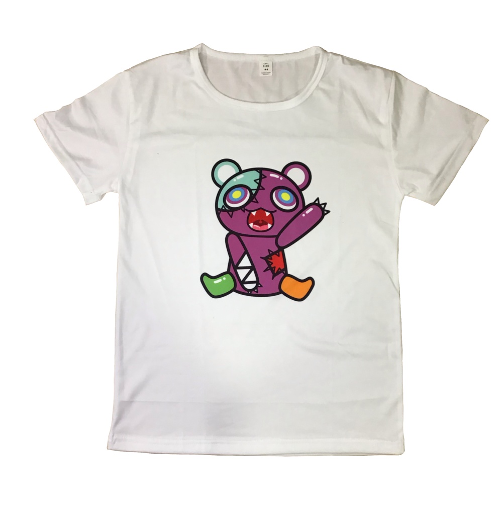 イラストTシャツ  「ディーゼル・ベア」F005