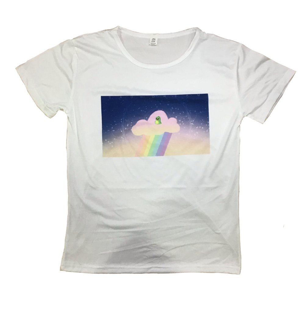 イラストTシャツ 「SAD DREAM」F007